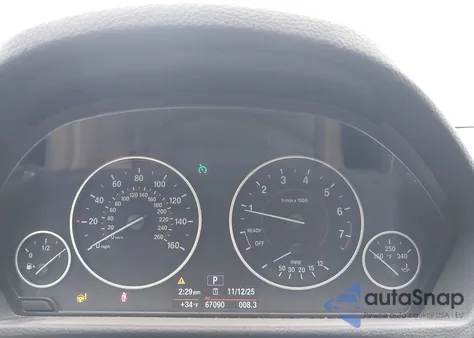 2016 BMW 328I from USA, damaged, VIN WBA8E9G53GNT45253